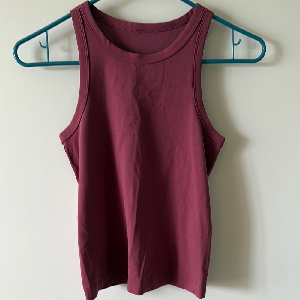 NWOT Lululemon Athletica dark pink Sleeveless Tank Top
